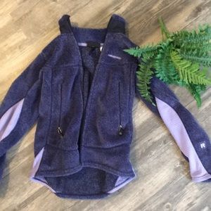 Purple Fuzzy Patagonia Sweater